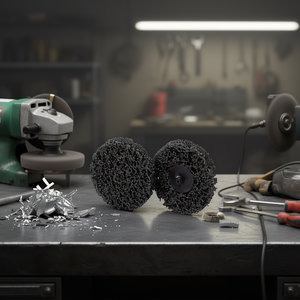 แผ่นขัดทำความสะอาดแบบไนลอนสีดำยี่ห้อเฟอร์วี สำหรับขัดโลหะ - Product Image 3