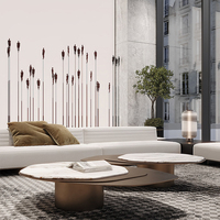 Ensemble de meubles pour invités de réception dans le hall, tables et chaises