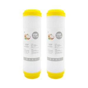 Filtro UDF de 10 pulgadas con cartucho de carbón activado de cáscara de coco para purificador de agua, descloración y descalcificación - Product Image 3