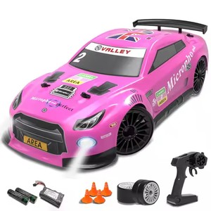 Voitures télécommandées électriques rapides RC drift cars 1/14 pour jouets radiocommandés, voitures de course en plein air pour enfants, cadeaux - Product Image 1