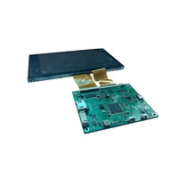 Layar LCD TFT IPS Kapasitif DF Tech 7 Inci 1024x600, Kecerahan 300cd/m, Sudut Pandang 178°, Antarmuka HD MI