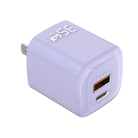Cargador USB C de 35W para iPhone 17 con Carga Rápida, Nexode, 2 Puertos, GaN, PPS, Compacto, para iPhone, Galaxy y Más