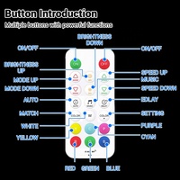 Luzumi SP648E Más popular para APP Pixel Controlador de atenuación LED direccionable RGB Control remoto inteligente Plástico programable