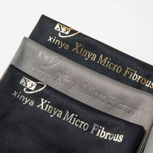 Pochette en microfibre douce pour lunettes, avec logo personnalisé en relief, pour la vente en gros - Product Image 2