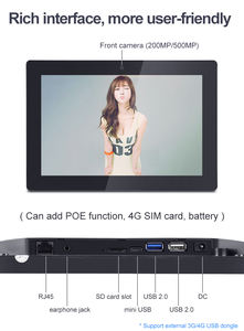 POE NFC Wall Mount Android Tablet for Business 8/10.1/13.3/14/15.6/21.5/23.8/32inch Digital Signage Compatible Android NFC POE - Product Image 5