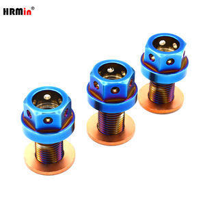 HRMin легкий и высокопрочный Gr.5 титановый сплав Ti-6Al-4V автомобильного слива масла для двигателя M18 * 1,5 мм Винт с магнитом - Product Image 4