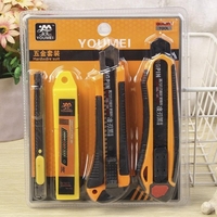 Produits à 1 dollar, ensemble d'outils à main A-9665, kits d'outils, gamme de produits à 1$, quincaillerie et outils série 1$, ensemble de couteaux