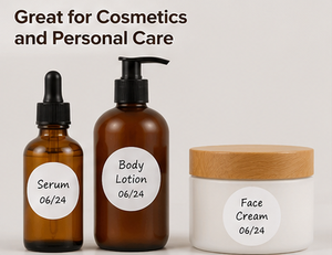 สติกเกอร์กันน้ำ กันรอยขีดข่วน ขนาด 2 นิ้ว แบบวงกลม ปราศจากสาร BPA - Product Image 6