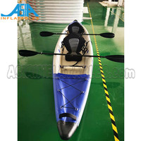 Ensemble de Kayak gonflable pour adultes, bateau de pêche, dérive, plongée sous-marine, avec pompe à Air, pour 2 passager