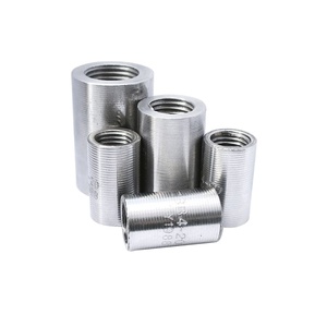 Großhandel M12-40 Galvani sierte Stahl konstruktion Bewehrung Verbindung Kupplung Gerades Gewinde Hersteller Karton Verpackung - Product Image 1