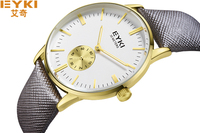 Grossistes classiques personnalisés Montres à quartz étanches de marque EYKI Montres pour hommes Montres-bracelets pour hommes