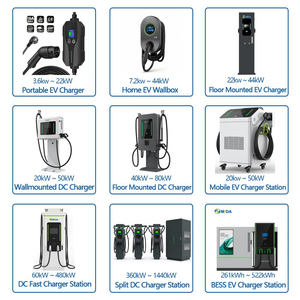 Chargeur mural DC pour véhicules électriques MIDA 30kW 40kW 50kW avec application, POS, RFID, OCPP 1.6/2.0 pour maison, <span class=keywords><strong>garage</strong></span> et stationnement commercial - Product Image 3