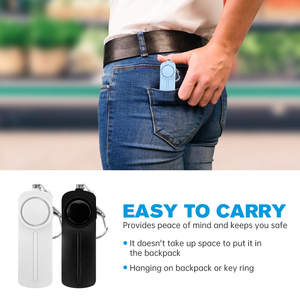 130dB Khẩn Cấp Tự Vệ Báo Động Keychain An Toàn Quốc Phòng Móc Chìa Khóa Dẫn An Ninh Báo Động Cá Nhân Keychain Cho Phụ Nữ - Product Image 5