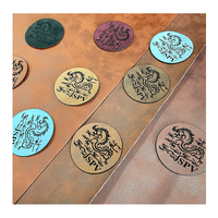 Feuille de similicuir mat vintage 12*24 pouces, gravable au laser, avec sous-couche en similicuir gris, sans adhésif, vierge et gravable au laser