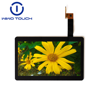 WIWO TOUCH Custom GT9110 15.6 Inch IIC USB Multi-Touch Panel Penutup Kaca Hitam PCAP Kit Overlay Layar Sentuh Kapasitif