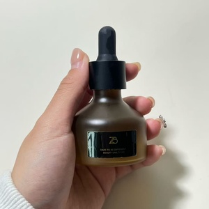 Flacon d'huile essentielle en verre dépoli haut de gamme avec compte-gouttes noir, produit en usine – Offre spéciale - Product Image 6