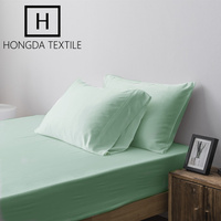 Parure de lit de luxe classique 2026 en textile de maison, en bambou 300 fils, toutes saisons, sans garnissage, avec drap-housse et housse de couette