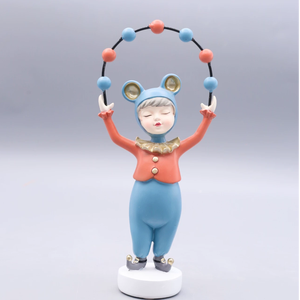 ของตกแต่งตามสั่งของนักมายากลรูปแกะสลักนักมายากลงานฝีมือมายากลของขวัญนักมายากล - Product Image 5