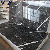 VELL Vente Directe d'Usine PVC Marbre Plastique Feuille de Marbre Panneau Mural PVC