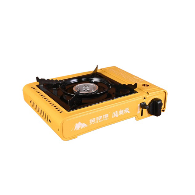 OEM/ODM Windproof Kitchen Cooking Mini Single Burner Portable Butane Camping Gas Stove