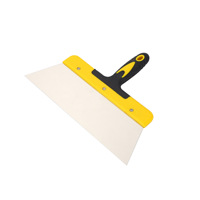 Vente directe usine : Spatule à mastic en acier inoxydable à lame plate, outil de nettoyage ménager
