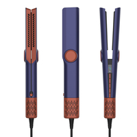 MK-559F Lisseur Coiffant 2-en-1 à Flux d'Air Chaud pour Cheveux Humides et Secs, Sèche-Cheveux et Fer Plat à Air Chaud, Vente Chaude