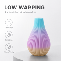 Bobine de filament PLA 1,75 mm 1 kg, couleurs arc-en-ciel, pour imprimante 3D, sans enchevêtrement, lisse, brillant, faible odeur, logo personnalisé OEM