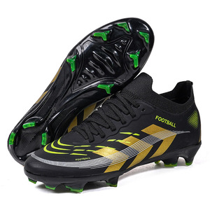 Chaussures de football en cuir véritable de haute qualité, personnalisées, antidérapantes, pour l'hiver et l'été, nouvelles, pour le sport en plein air, unisexes, légères - Product Image 5