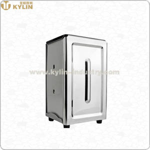 Resistente in acciaio <span class=keywords><strong>inox</strong></span> tovagliolo Dispenser controsoffitto carta <span class=keywords><strong>portatovaglioli</strong></span> per ristoranti e caffetterie all'ingrosso fornitura all'ingrosso - Product Image 2