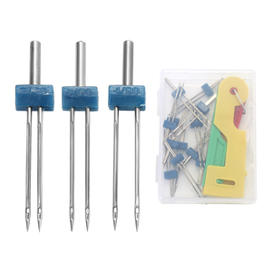 JP Sewing Machine Tool Accessories Dual <strong>Needle</strong> 2MM/3MM/4MM <strong>Double</strong> Head Sewing Machine <strong>Needle</strong> - Product Image 5