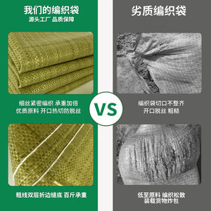 ถุงผ้าสีเหลืองหนาพิเศษ Xinlong 8 ใบ ขนาดใหญ่ สำหรับบรรจุภัณฑ์ขนส่ง ถุงทรายสำหรับงานก่อสร้างและโลจิสติกส์ - Product Image 2