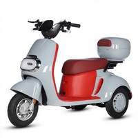 Nouveau style de tricycle électrique compact avec moteur à onde sinusoïdale, vitesse maximale de 20 km/h, 48V/60V/72V, pour enfants, usage domestique et personnes âgées