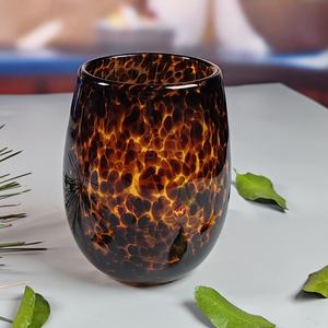 <span class=keywords><strong>Verres</strong></span> <span class=keywords><strong>à</strong></span> <span class=keywords><strong>vin</strong></span> sans pied en cristal soufflé <span class=keywords><strong>à</strong></span> la main, 16 oz, <span class=keywords><strong>colorés</strong></span> arc-en-ciel, avec confettis, pour mariage, en matériau recyclé - Product Image 5