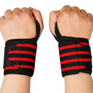 Gym Gewichtheben Training Handgelenk Stütz bänder Bar Grip Lang hantel gurte Wraps Handschutz Griff gürtel - Product Image 4