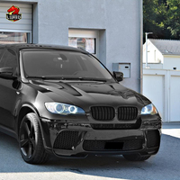 Promoción parachoques delantero MP estilo BodyKit para BMW X6 E71 actualización guardabarros de rejilla de labio delantero con excelente ajuste y kit de coche de calidad