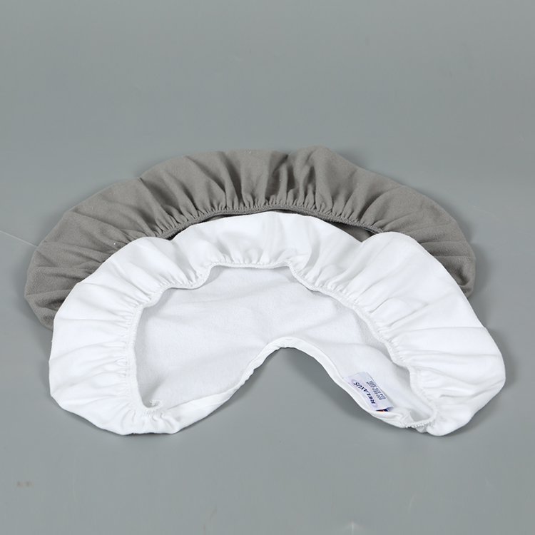 100% Flannel Cottonand poly cotton and microfiber and fleece White Face Cover Cradle Cover For Massage Table