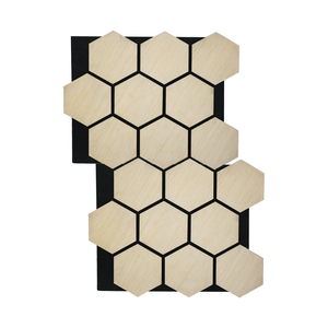 Đồ họa 700*600mm gỗ rãnh chạm khắc gỗ linh hoạt rắn <span class=keywords><strong>Class</strong></span> một sợi Hội Đồng Quản trị wainscot Acoustic 3D trang trí tấm - Product Image 4