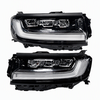 Nouveau semi-ensemble de phares LED pour Land Cruiser LC300 2022 2023 2024 2025, phares avant 12V