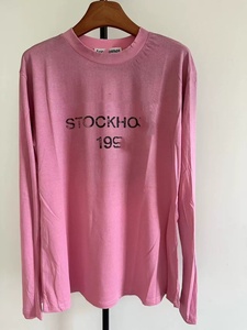 T-Shirt Personalizzata all'Ingrosso, Moda Streetwear in <span class=keywords><strong>Cotone</strong></span> con Stampa Grafica, Effetto Vintage, Manica Lunga per Uomo - Product Image 5