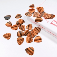 DIY Guitar Accessories custom printed Green Aventurine Guitar Pick stringed Instruments Crystal Crafts