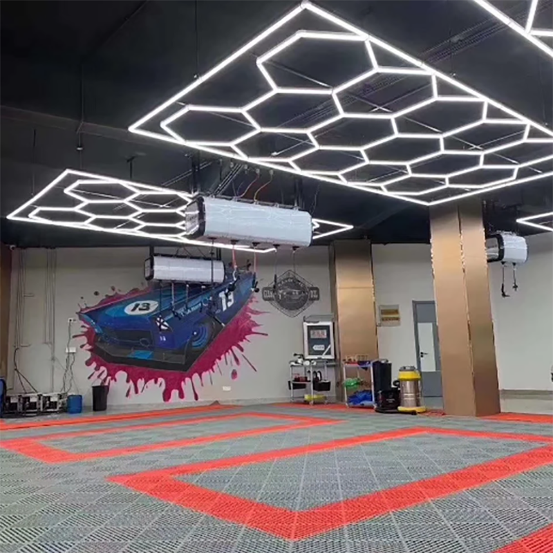 Fast Delivery Dropshipping Led Hexagon Garage