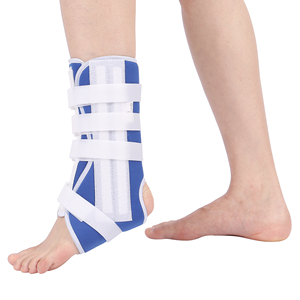 Ayarlanabilir spor tıbbi ortopedik ayak bileği desteği ayak bileği desteği yaralanma koruma dantel up ağrı kesici Brace ayak bileği sabitleyici - Product Image 1