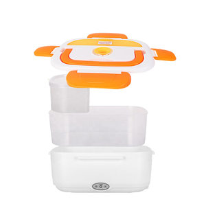 Boîte à lunch <span class=keywords><strong>chauffante</strong></span> en acier inoxydable 304, portable, électrique, pour voiture, <span class=keywords><strong>camion</strong></span>, maison, bureau, vente chaude - Product Image 2