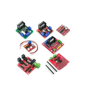 L298N Motor Drive Boards Mini L298N Motor 2-Way DC Stepper Motor Driver High Current Dual-Way Robot Smart Cars