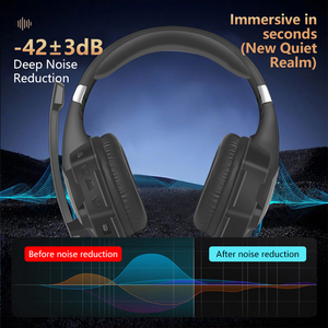 Casque de jeu <span class=keywords><strong>sans</strong></span> <span class=keywords><strong>fil</strong></span> K6138 OEM avec adaptateur USB intégré, écouteurs de sport électronique, oreillettes <span class=keywords><strong>moins</strong></span> chères - Product Image 6