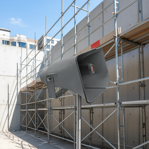 Altavoz de bocina PA para exteriores de 8x16 pulgadas, resistente al agua, para montaje en pared, 40W RMS, mono, para uso comercial - Product Image 2