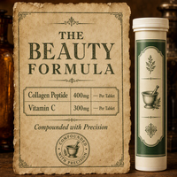 Comprimés effervescents de collagène Collagène hydrolysé Antioxydant Soin de la peau Complément alimentaire pour adultes