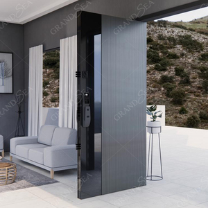 <span class=keywords><strong>Porte</strong></span> pivotante <span class=keywords><strong>blindée</strong></span> en aluminium moderne Grandsea, <span class=keywords><strong>porte</strong></span> extérieure de grande sécurité, <span class=keywords><strong>double</strong></span> <span class=keywords><strong>porte</strong></span> d'entrée pour maisons - Product Image 4