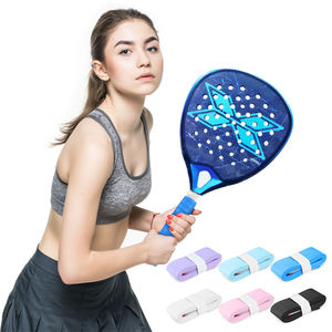 Overgrip Adherente de PU para Raqueta de Pádel, Tenis de Playa y Bádminton, Varios Colores Disponibles - Negro - Product Image 3