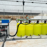 Système NFT personnalisé en PVC pour culture hydroponique commerciale de laitues – Canal NFT agricole pour culture hydroponique